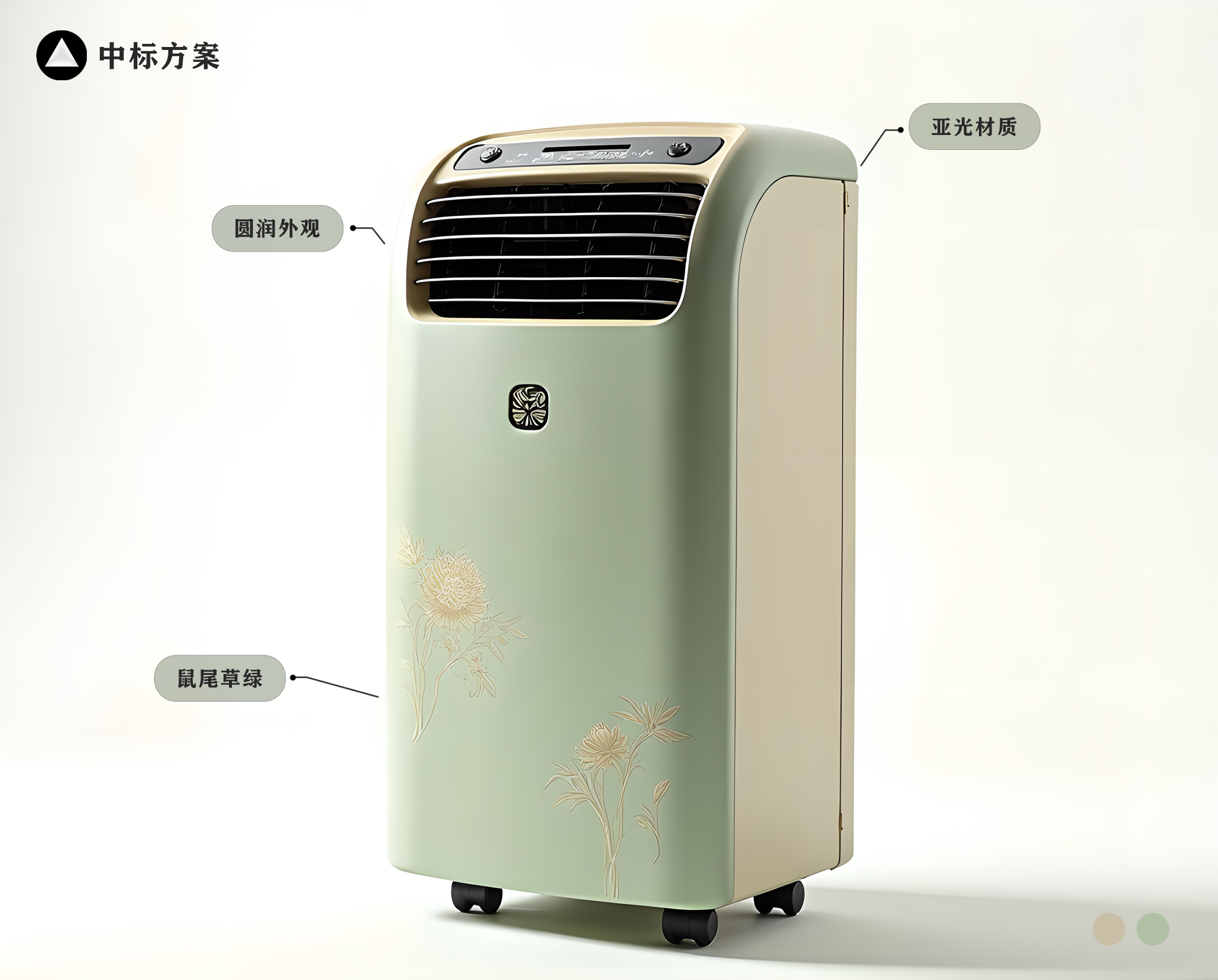 AI Tool Design，Looking for a job.，Innovative design，Small air conditioning design，Suitable aging，