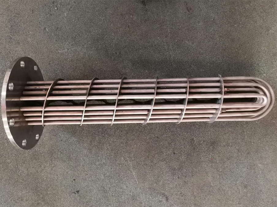 shell and tube heat exchanger，Continuous helical baffle heat exchanger，bow baffle heat exchanger，