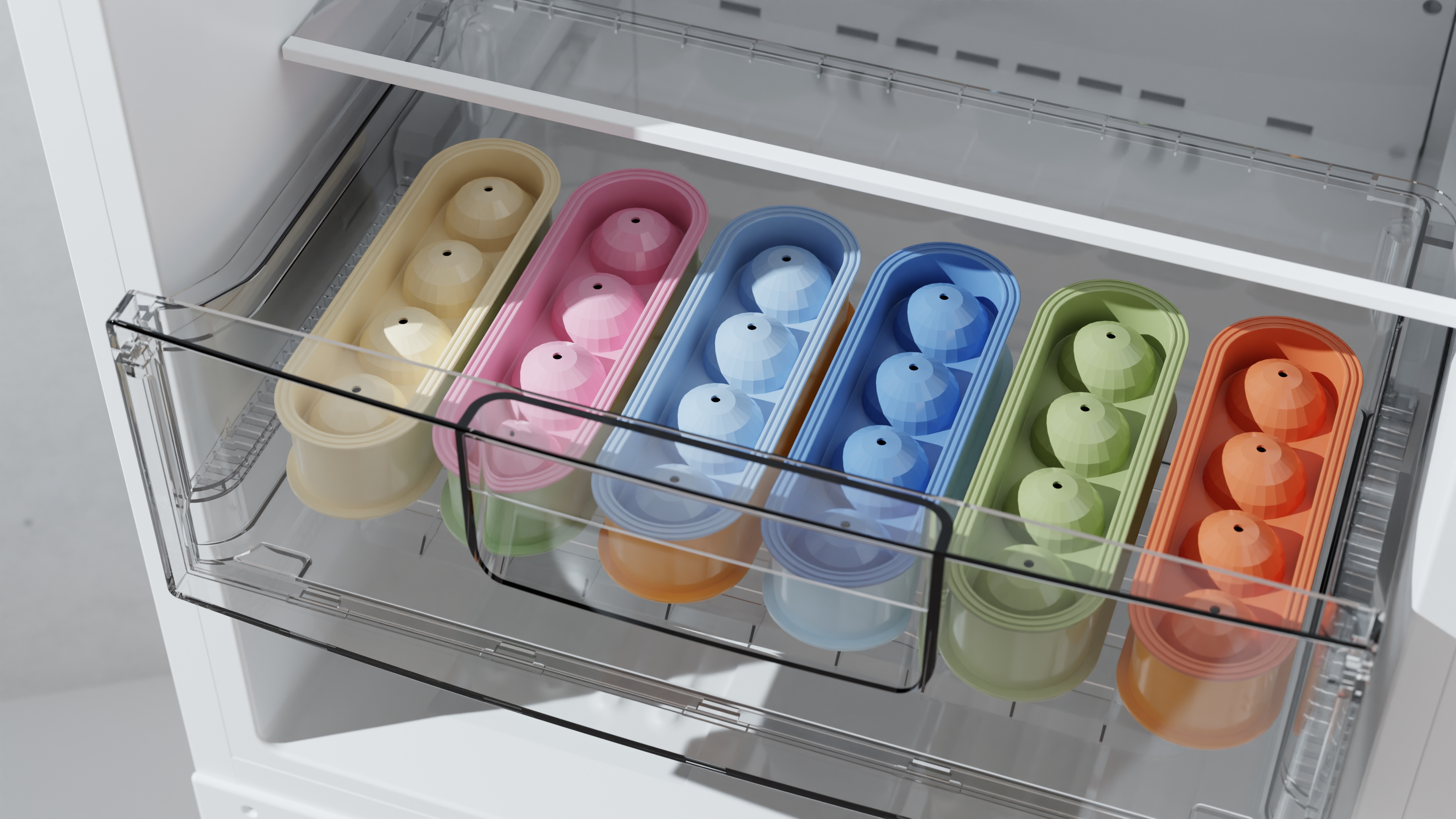 Ice lattice，Home department store，Kitchen supplies，Ice hockey，freezing，Household goods，product design，Color matching，