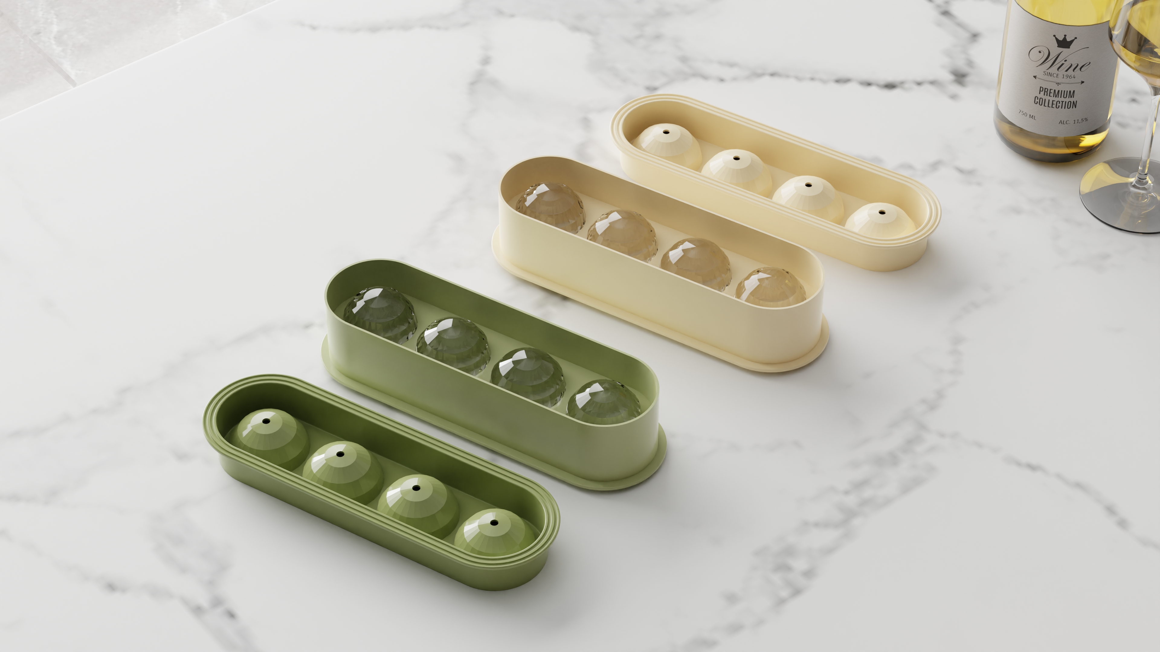 Ice lattice，Home department store，Kitchen supplies，Ice hockey，freezing，Household goods，product design，Color matching，