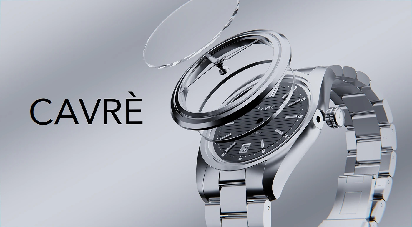 CAVRE，Wristwatch，Wrist watch，Fashion products，
