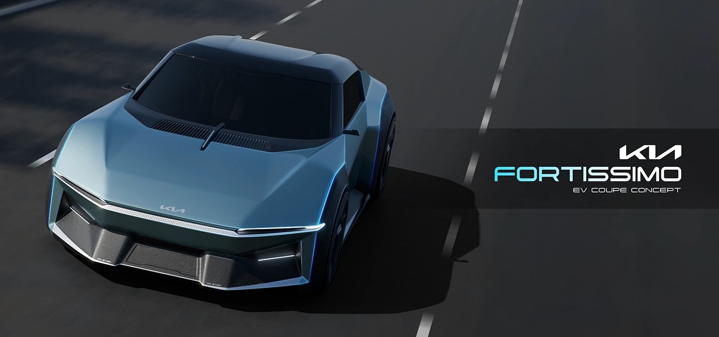 automobile，vehicle，KIA FORTISSIMO，conceptual design，