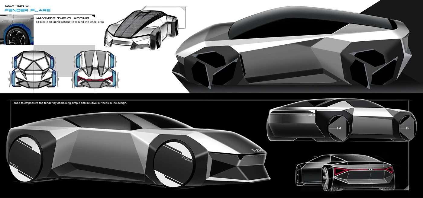 automobile，vehicle，KIA FORTISSIMO，conceptual design，