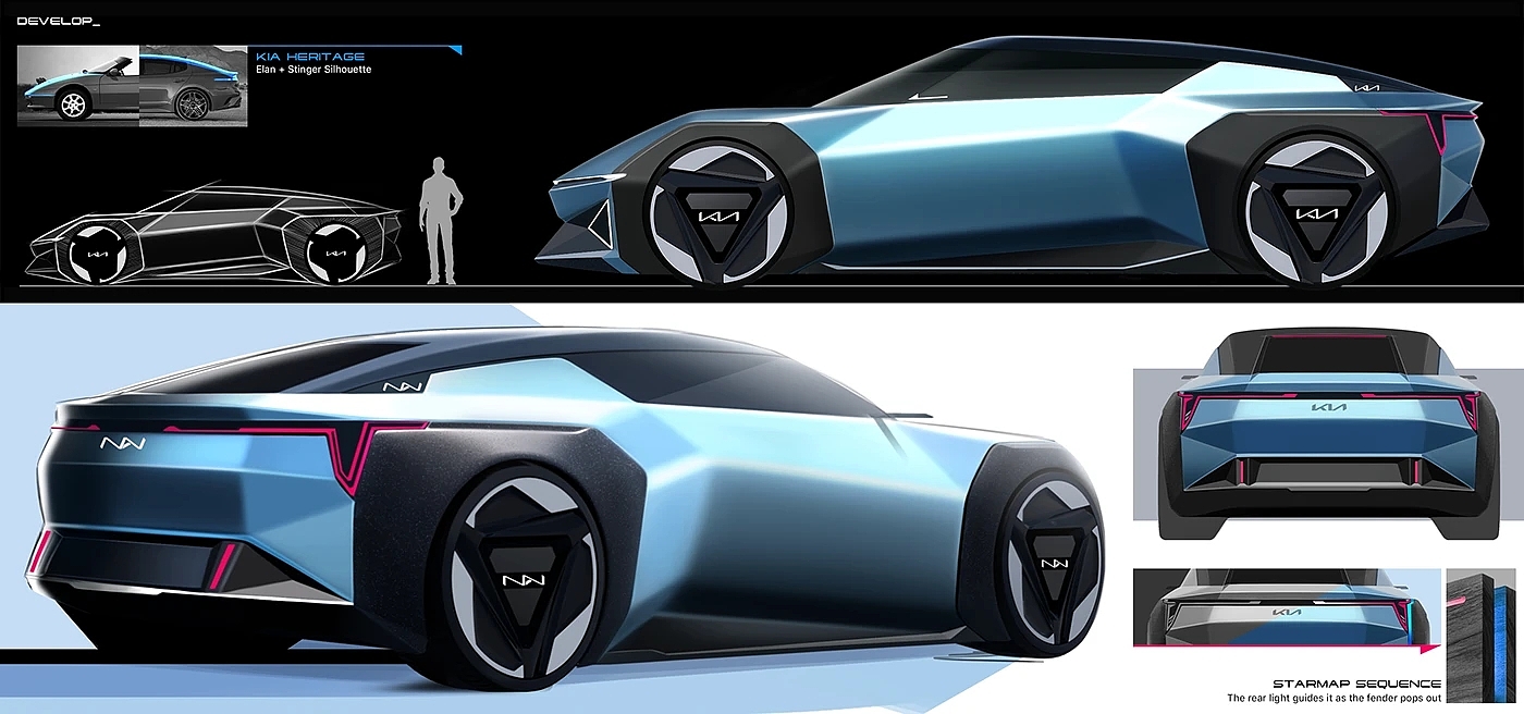automobile，vehicle，KIA FORTISSIMO，conceptual design，