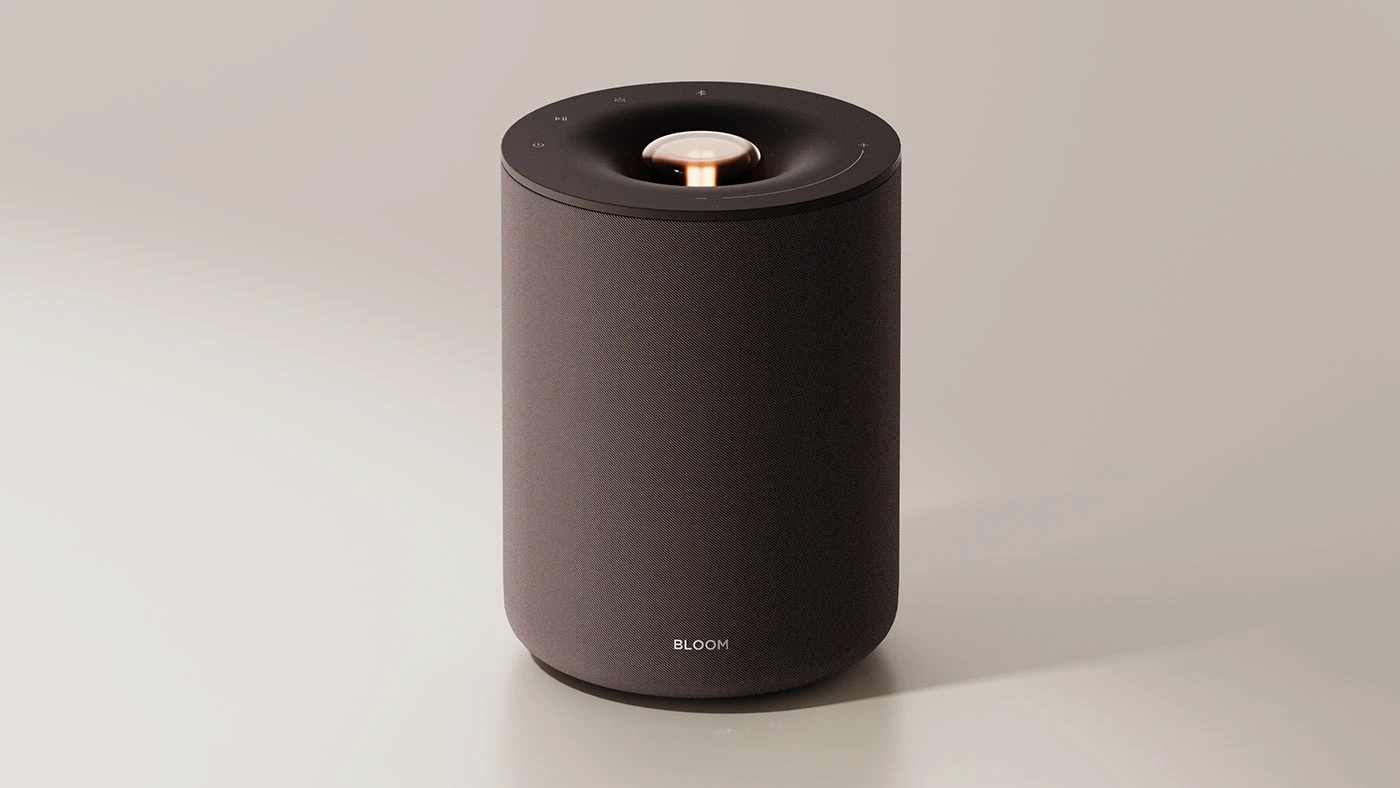 bloom，speaker，loudspeaker box，Recyclable materials，Digital，