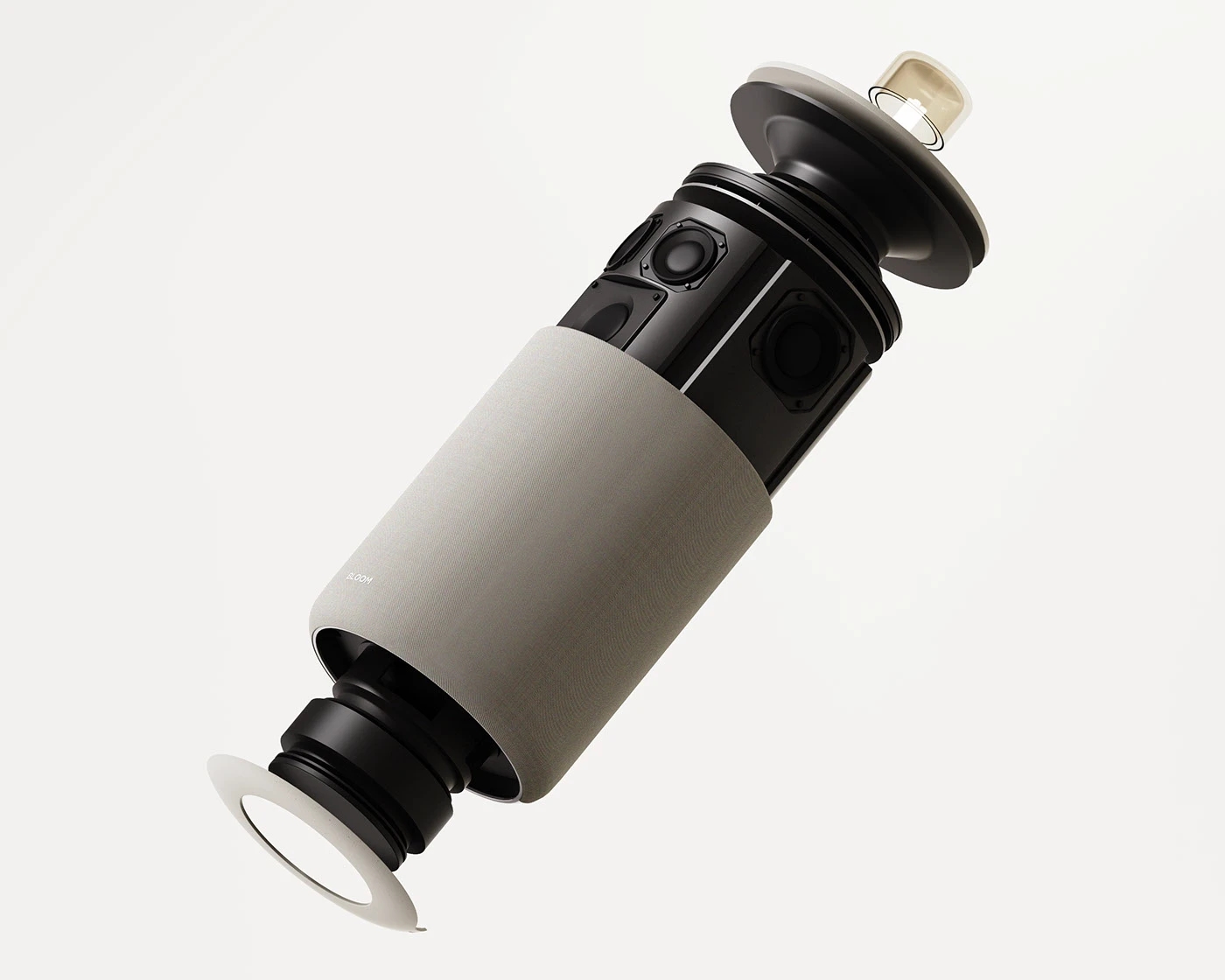 bloom，speaker，loudspeaker box，Recyclable materials，Digital，