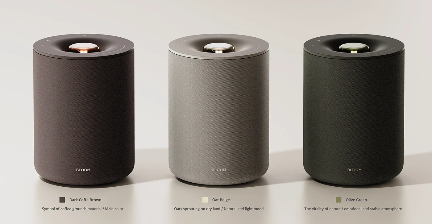 bloom，speaker，loudspeaker box，Recyclable materials，Digital，