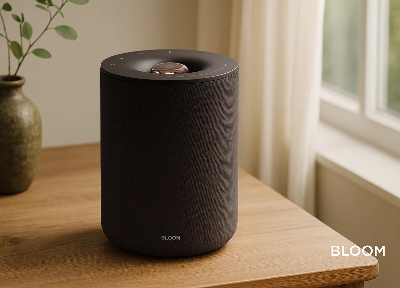 bloom，speaker，loudspeaker box，Recyclable materials，Digital，