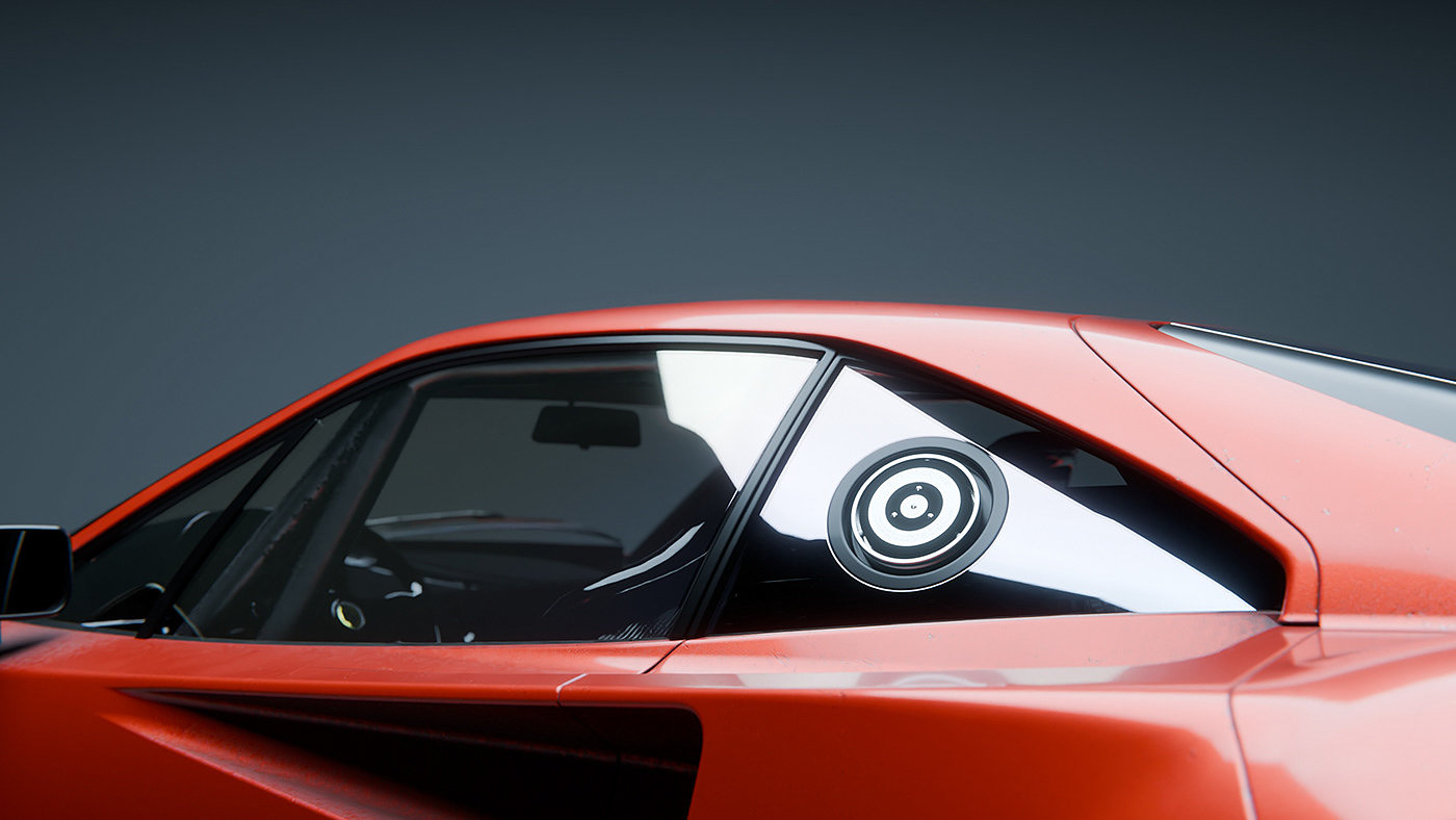 vehicle，automobile，Sports car，F40GTR，