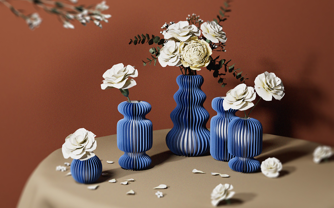 vase，