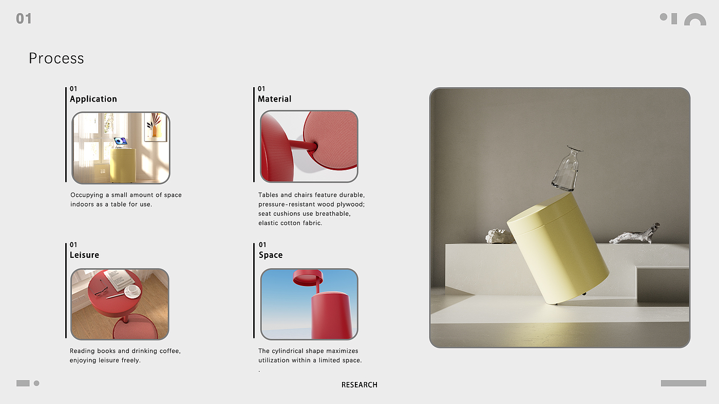 furniture design ，Life thinking，Outdoor product design，pragmatism，Minimalism，Application of AI，