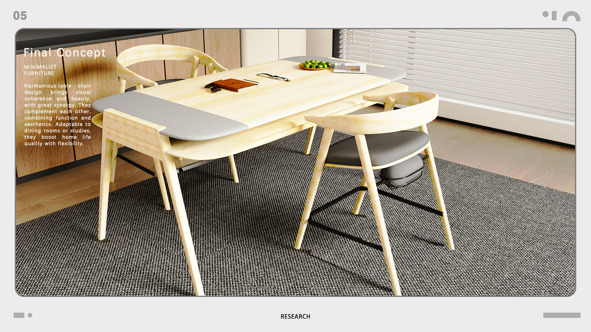 furniture design ，Life thinking，Outdoor product design，pragmatism，Minimalism，Application of AI，