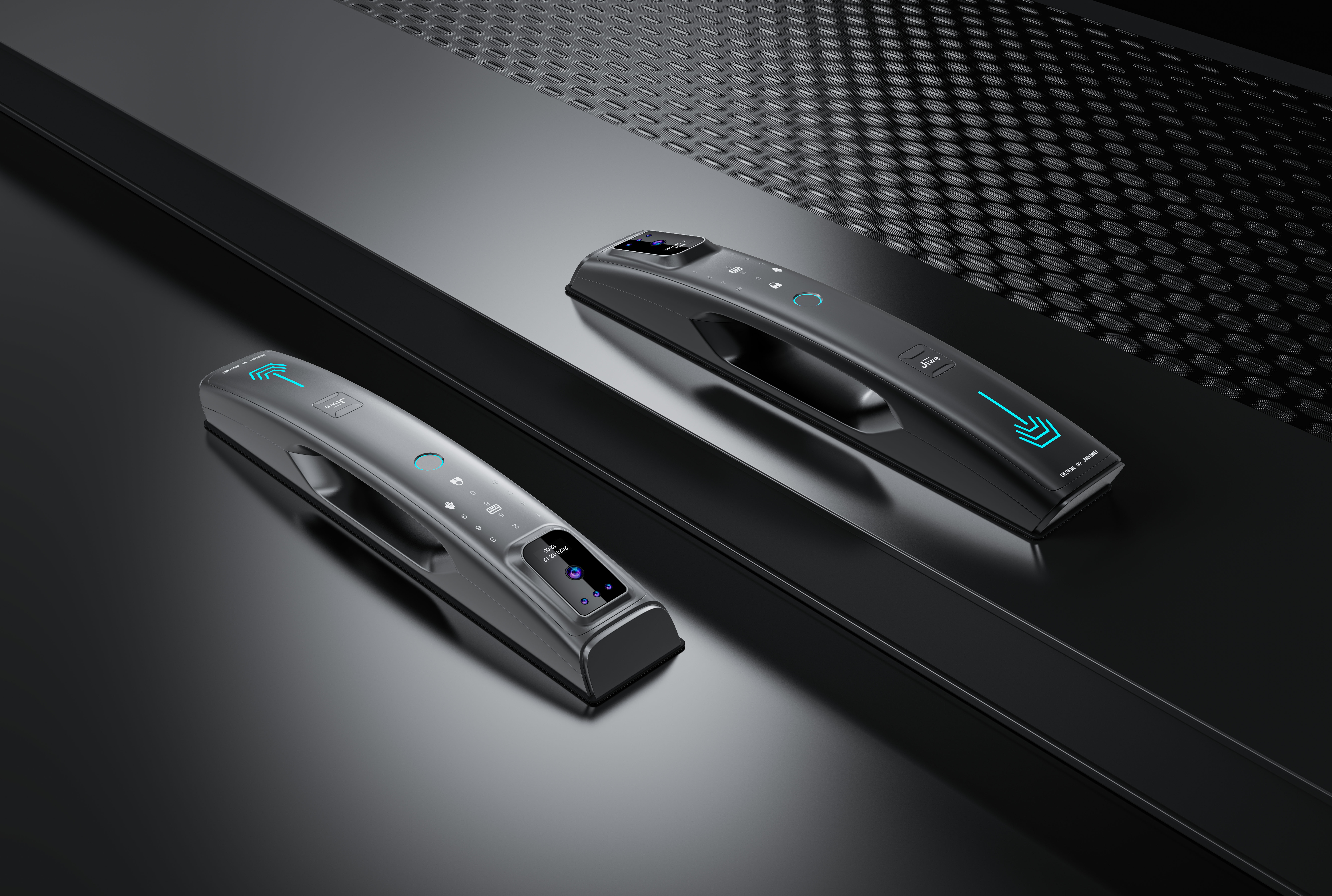 # Smart lock，# Fingerprint lock，# Smart door lock，#Industrial Design，#Product design，#Appearance design，