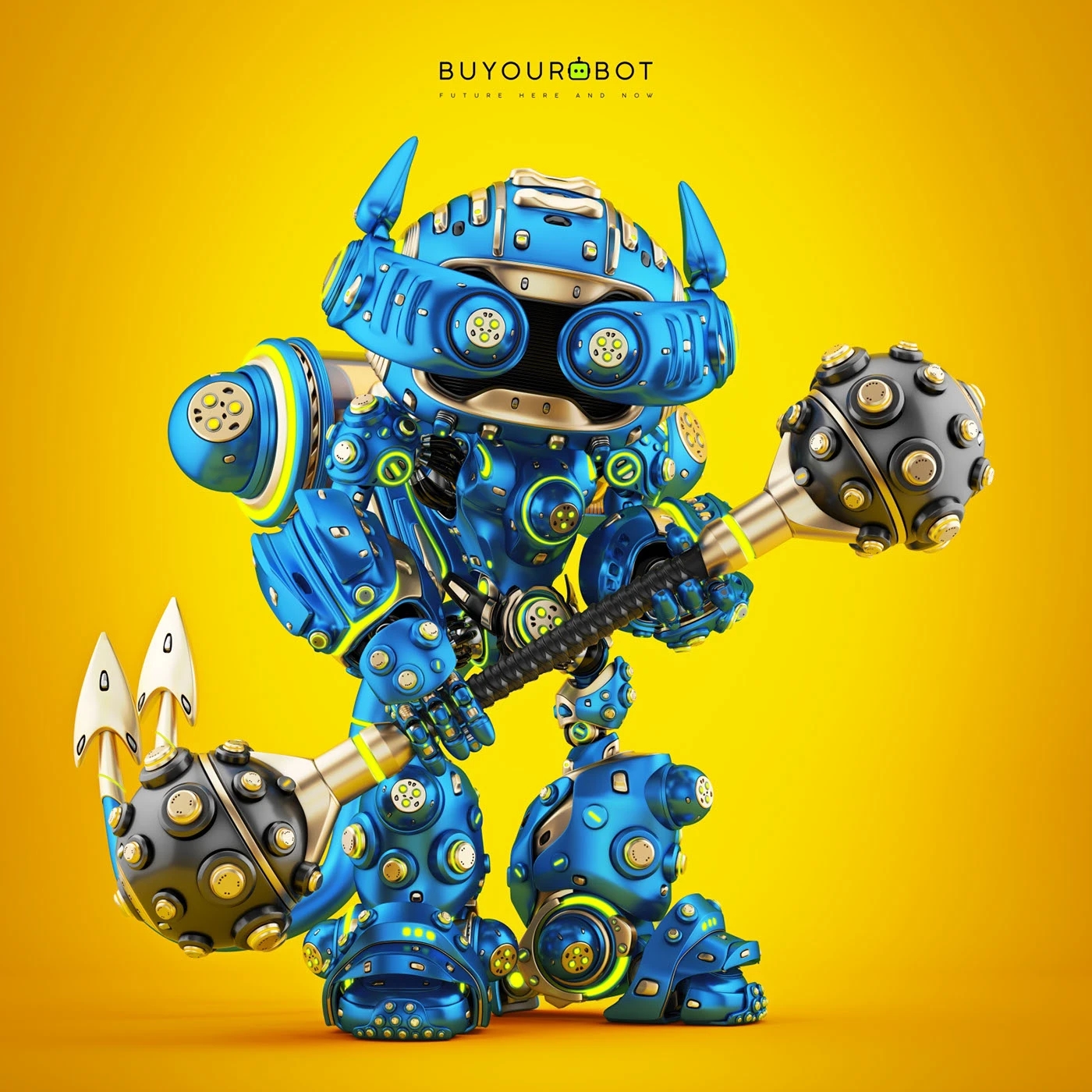 Sense of future，Robot Warrior，Metaverse，NFT，