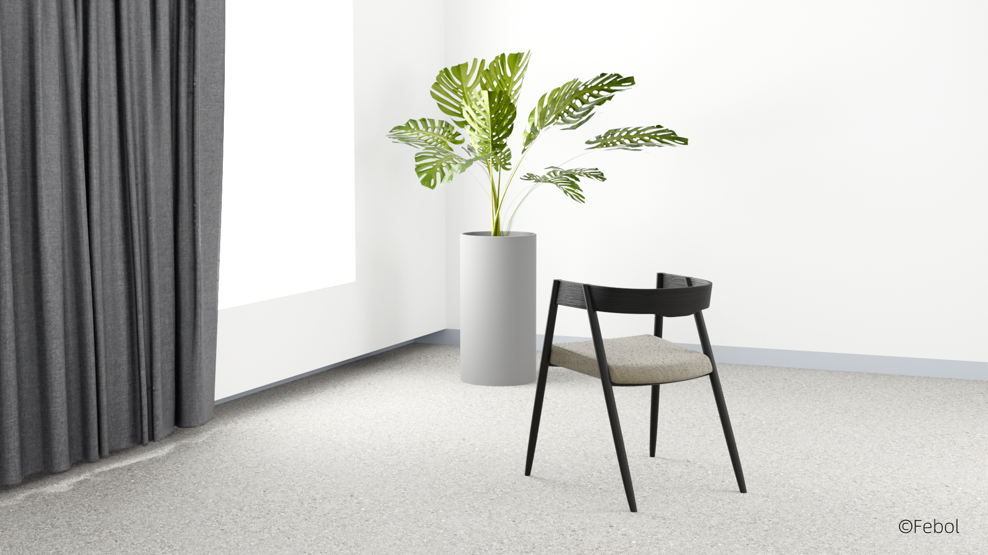 round-backed armchair，chair，Single Chair，Solid wood chair，Japanese ，Simplicity，