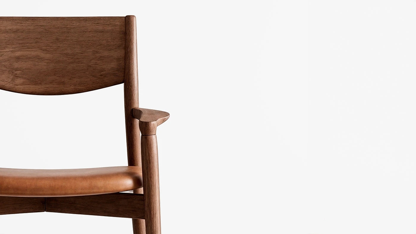 Ergonomics，Environmental protection leather，Sustainable design，Celina，chair，