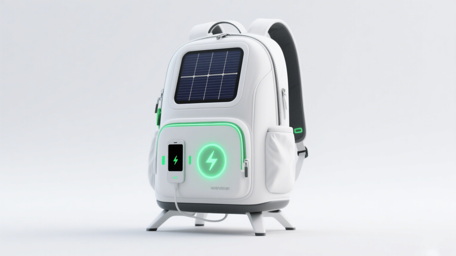 Intelligent outdoor waterproof backpack 1，