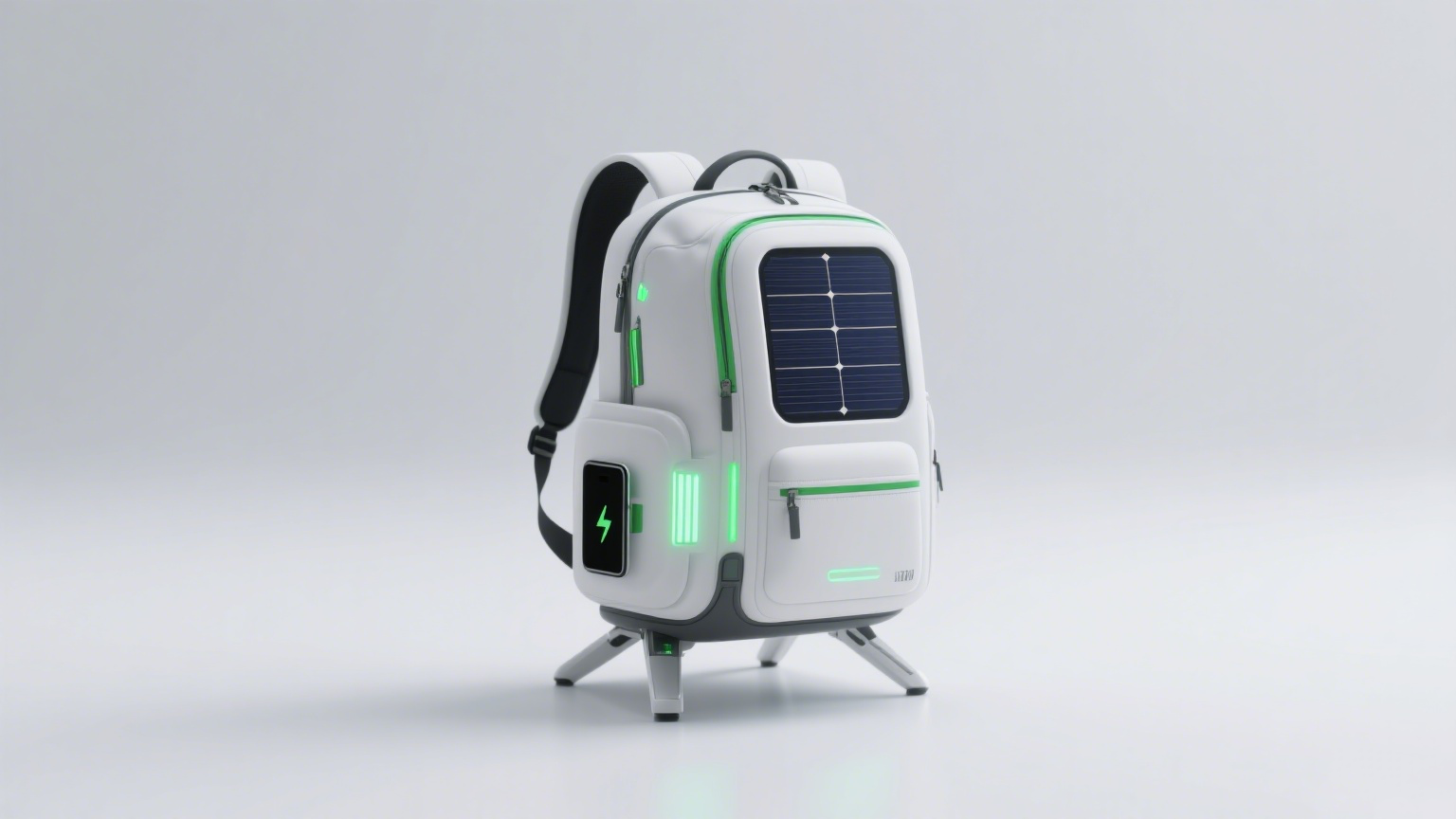 Intelligent outdoor waterproof backpack 1，