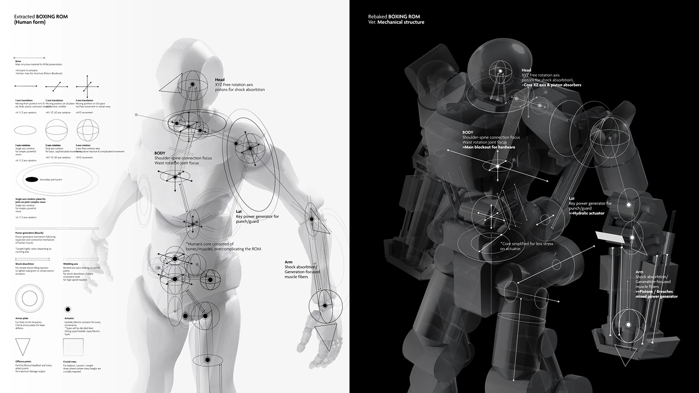 LARIOT，robot，Boxing，anatomy，