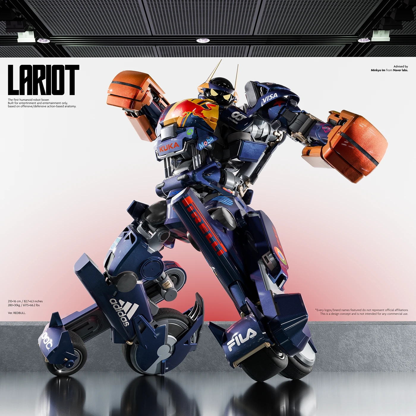 LARIOT，robot，Boxing，anatomy，