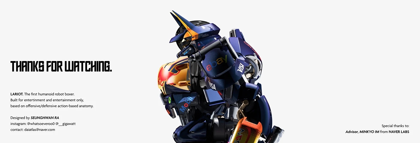 LARIOT，robot，Boxing，anatomy，