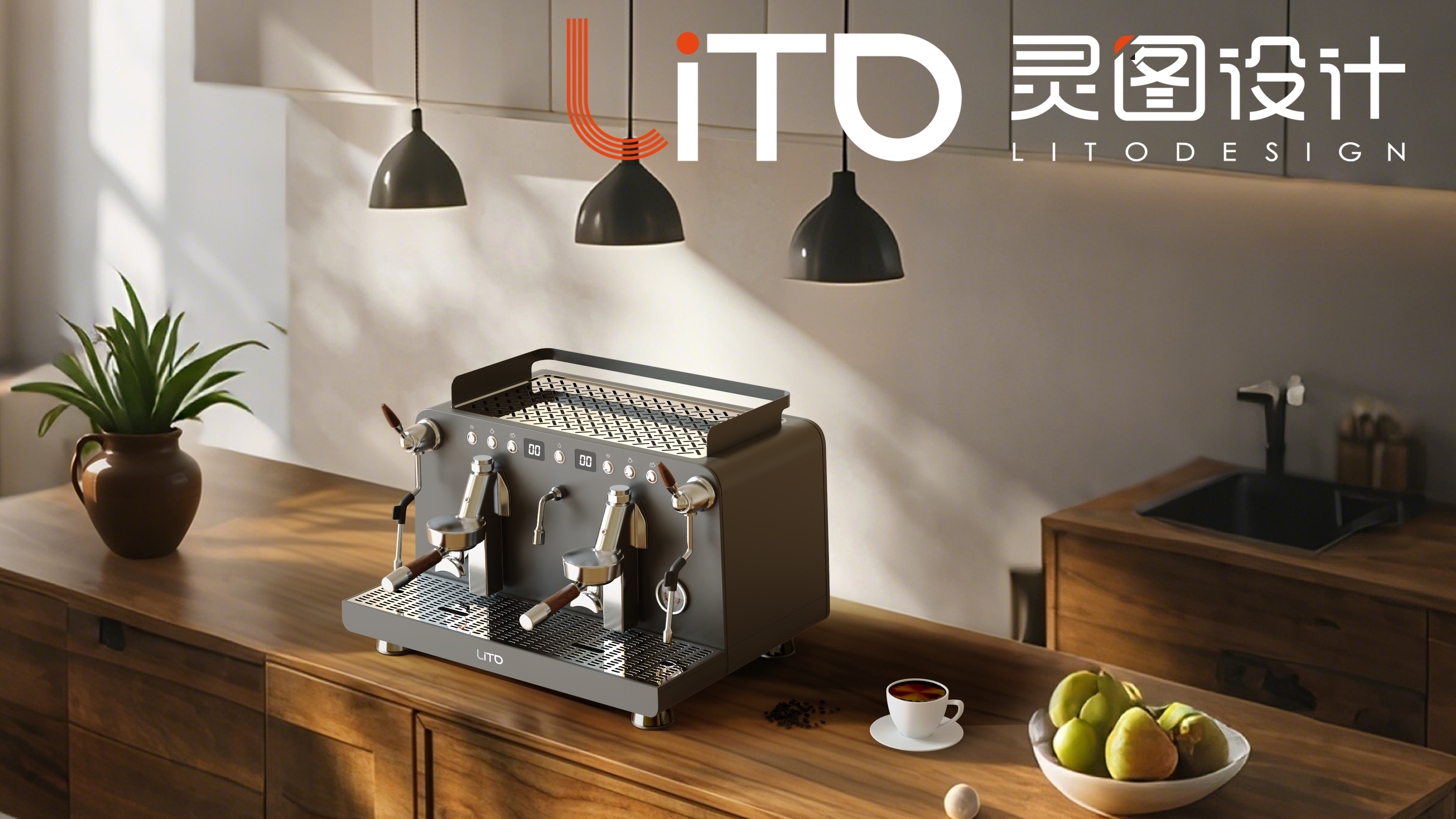 Coffee machine，commercial，Metal，