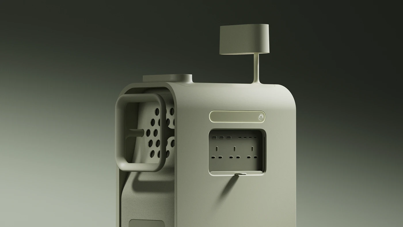 charge，modularization，Mobile power station，Furniture Aesthetics，