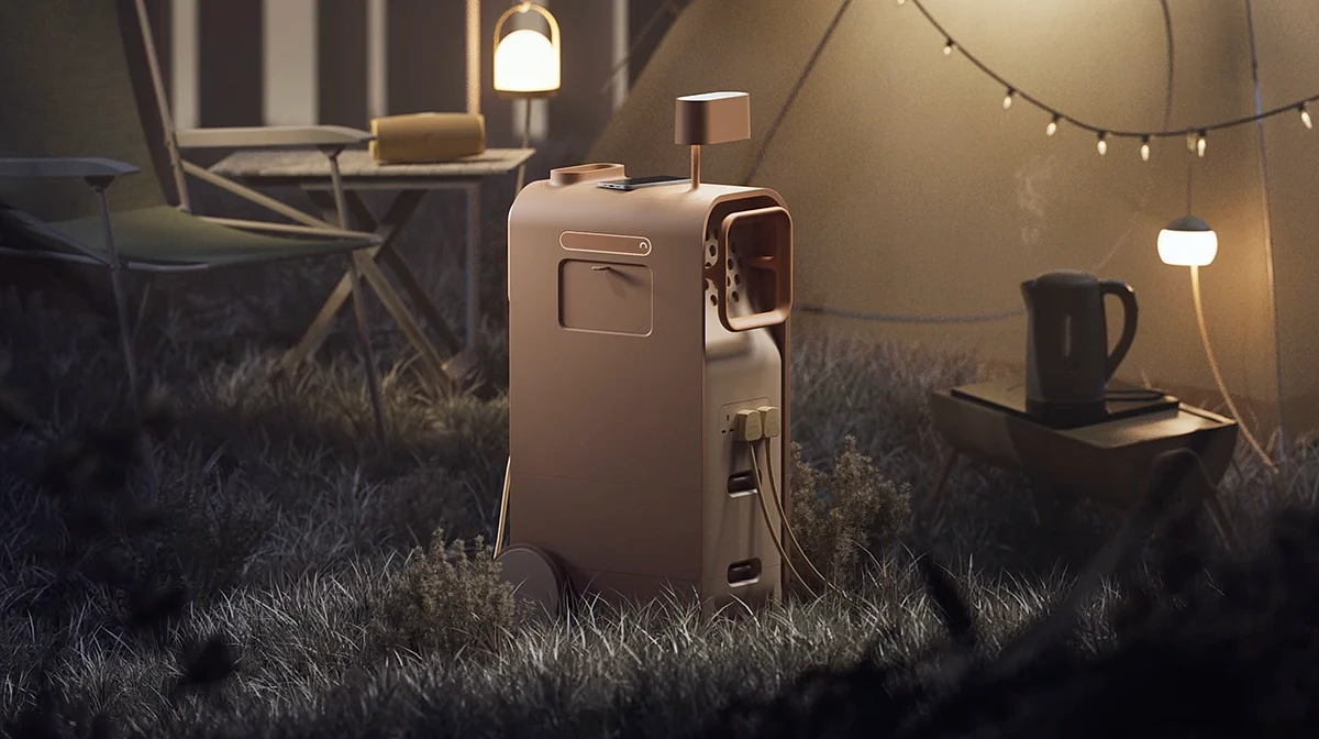charge，modularization，Mobile power station，Furniture Aesthetics，