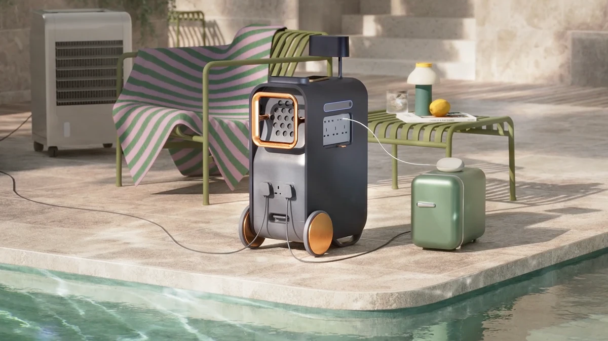 charge，modularization，Mobile power station，Furniture Aesthetics，