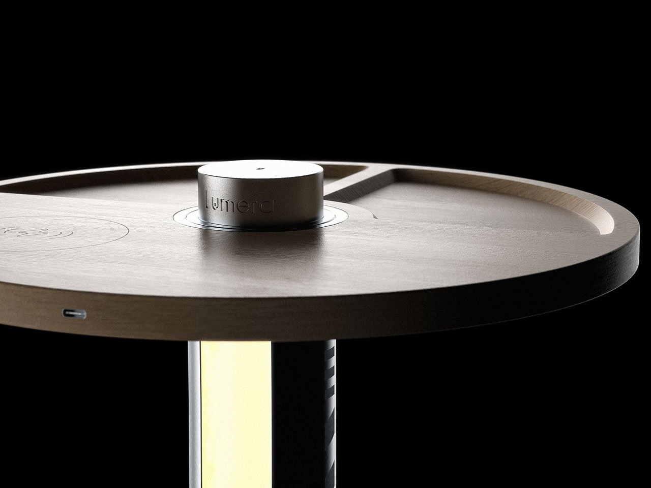 Table，Home Furnishing，multi-function，Wireless charging，lighting，