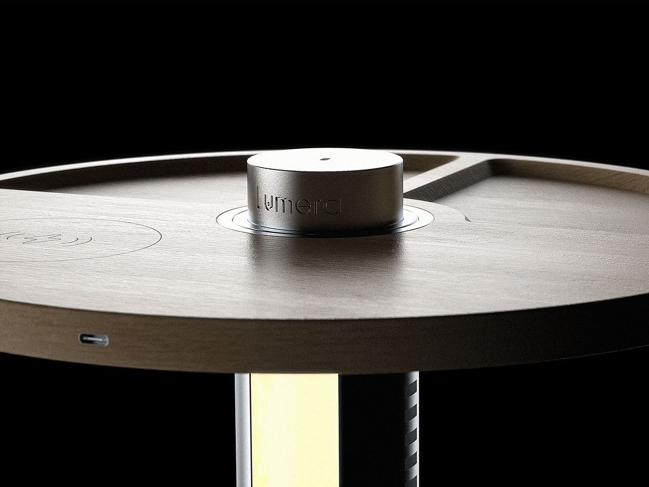 Table，Home Furnishing，multi-function，Wireless charging，lighting，