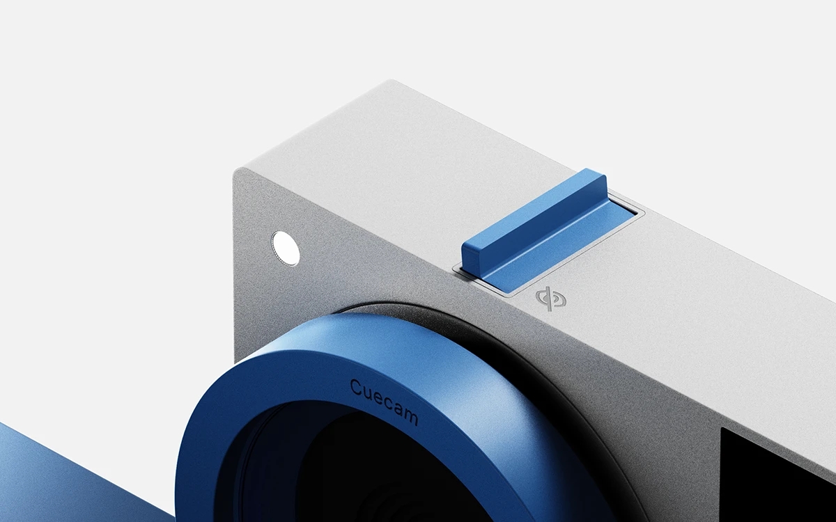 Cuecam，Built-in secondary screen，Real-time subtitles，Webcam，Compact design，