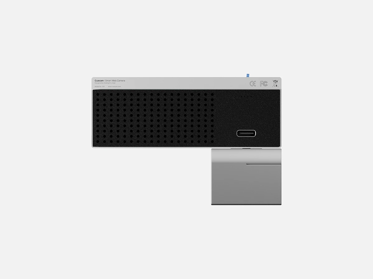 Cuecam，Built-in secondary screen，Real-time subtitles，Webcam，Compact design，