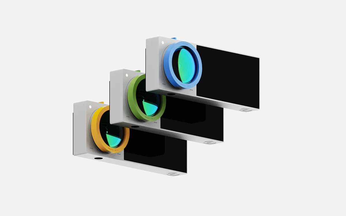 Cuecam，Built-in secondary screen，Real-time subtitles，Webcam，Compact design，