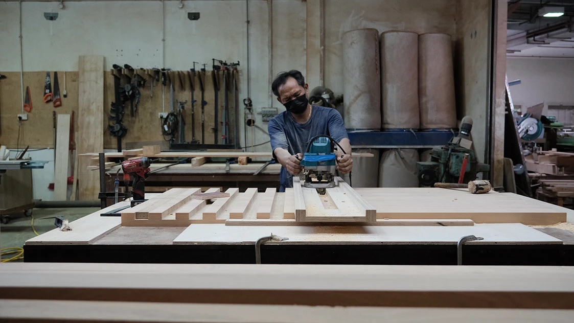 Sampan Bench，Multi element，Public seat，outdoors，Tembusu，