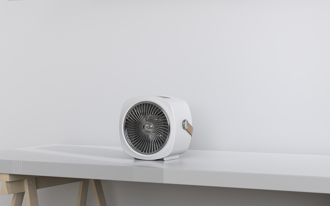 Desktop heater，Fan，product design，Electric heater，