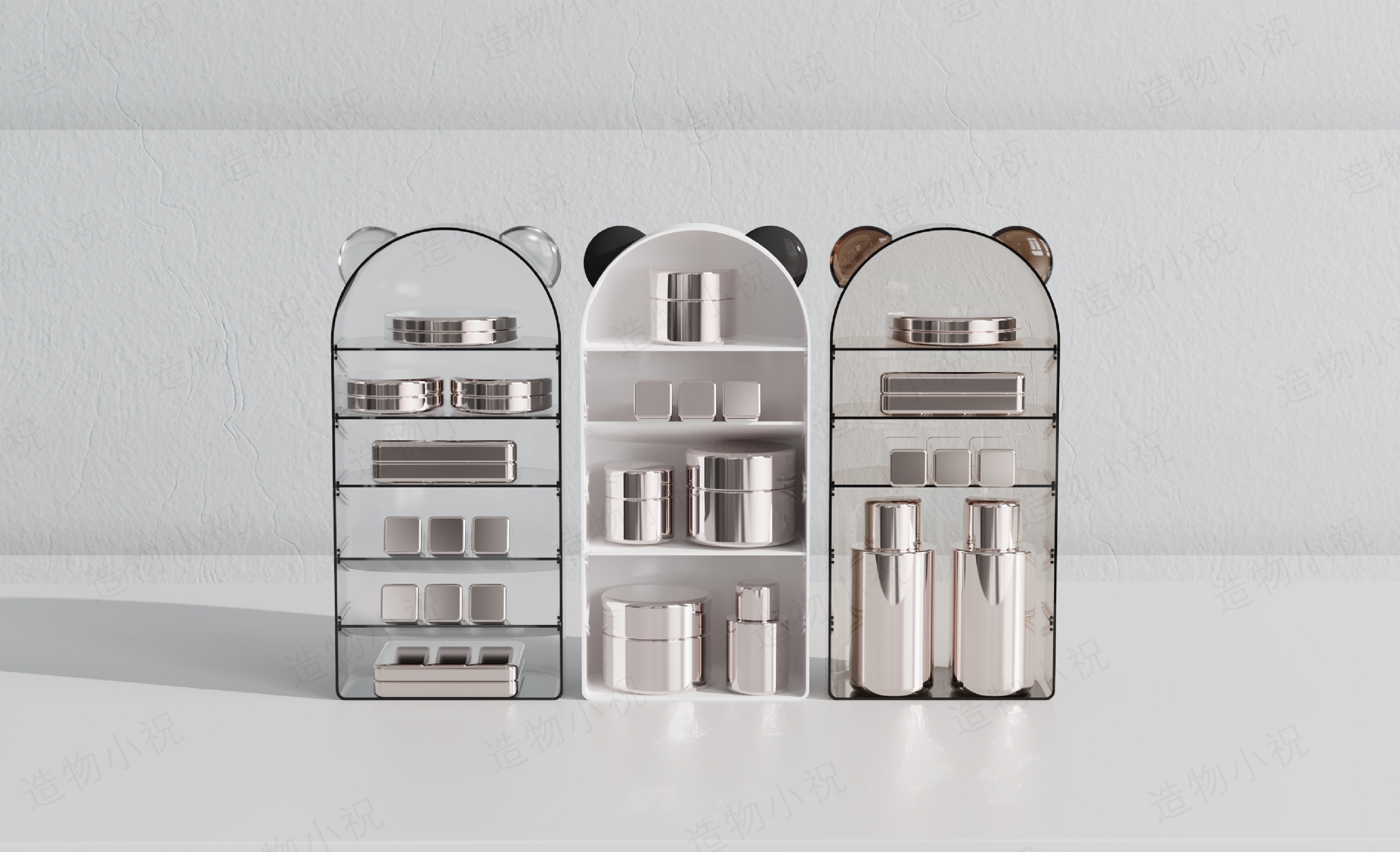 Makeup storage，Layer frame，Make up，Receive，storage box，