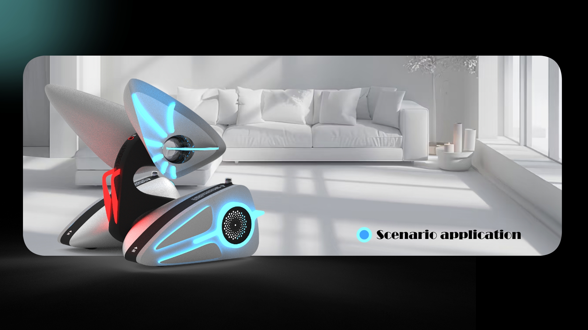 Disinfection robot，interior space ，Public Health，Epidemic prevention and control，Aesthetics of science and technology，AI robot，