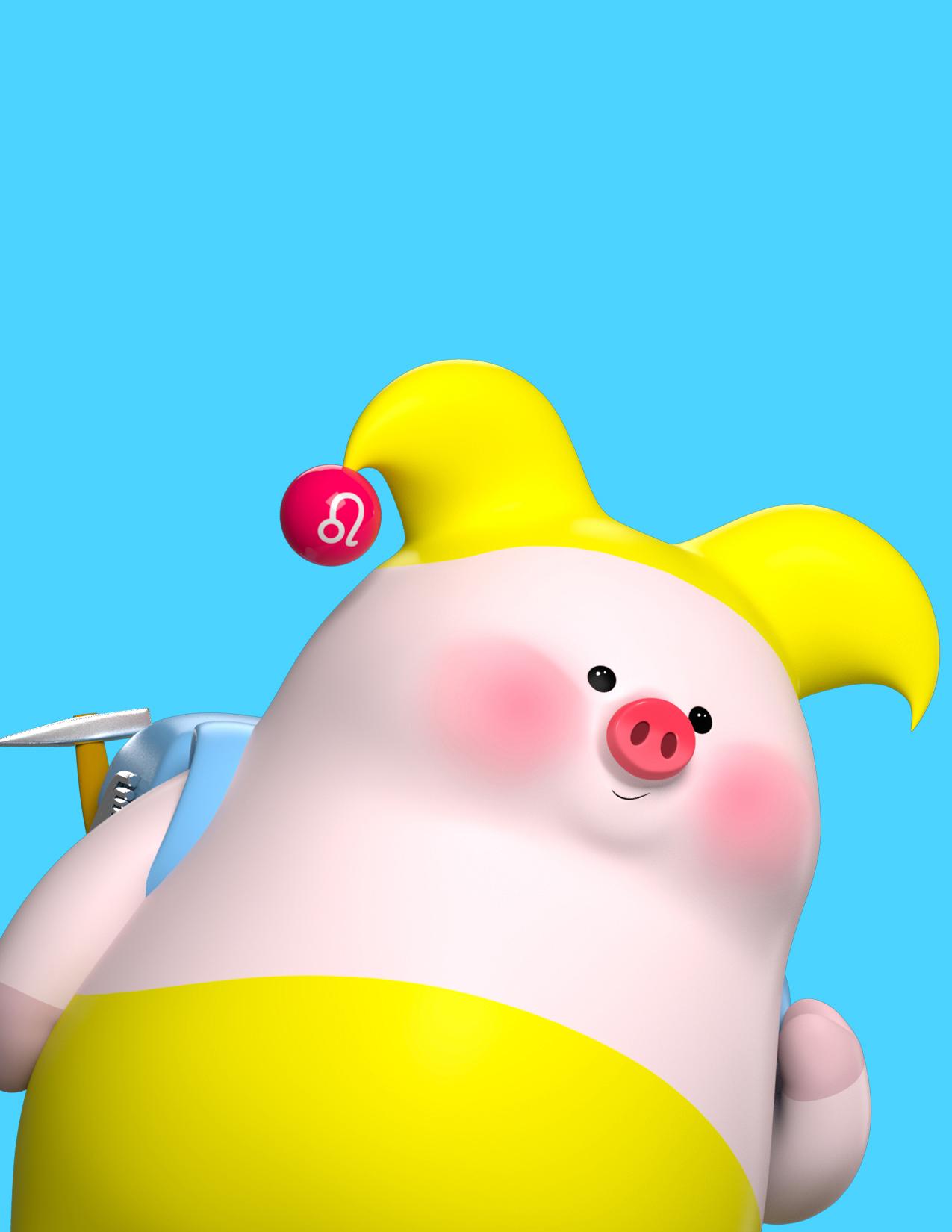 Cartoon，comic，pig，Design，Art，