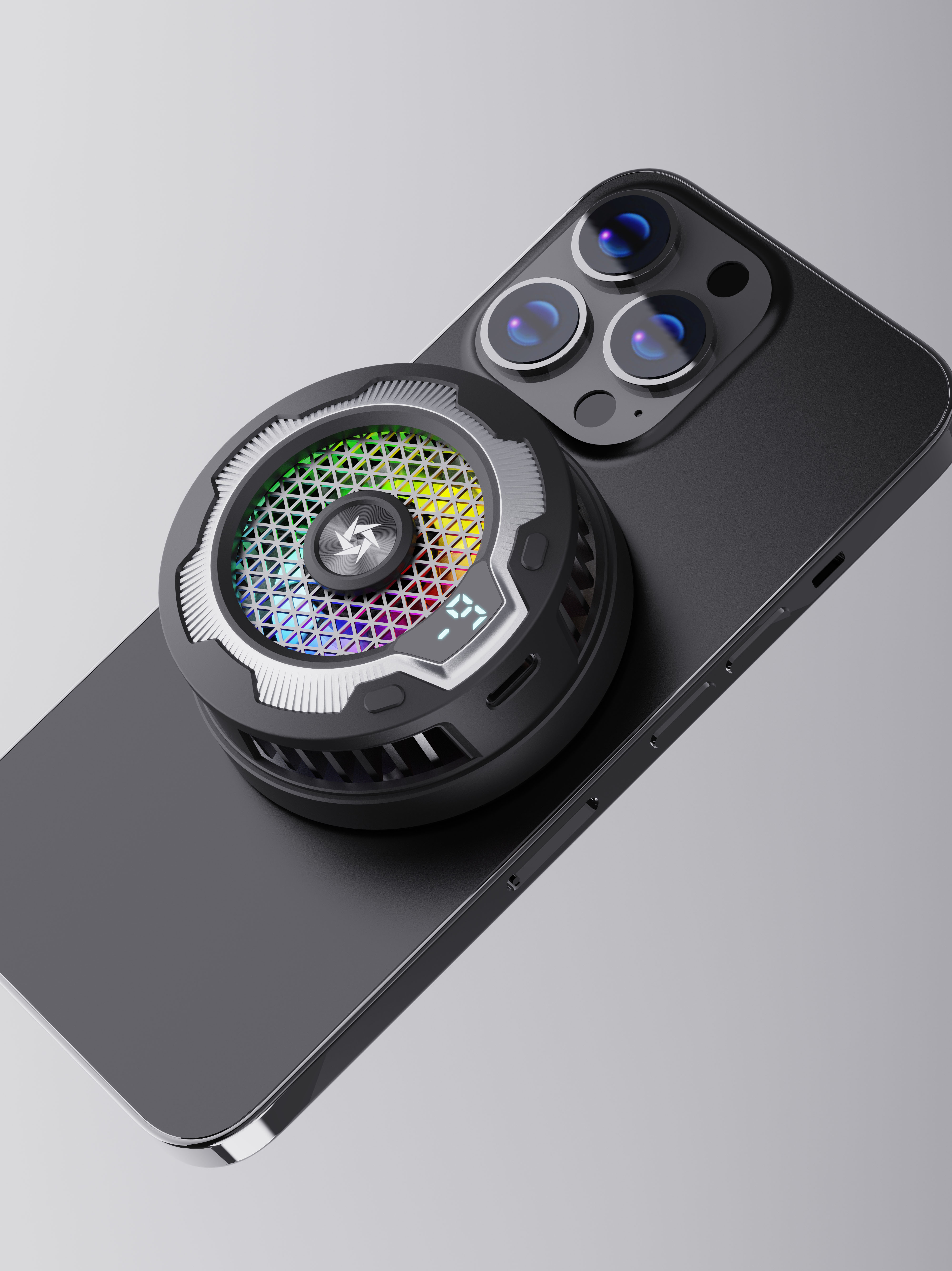 Mobile phone radiator，semiconductor heat sink，Magnetic attraction，refrigeration icing，game，Wireless charging，