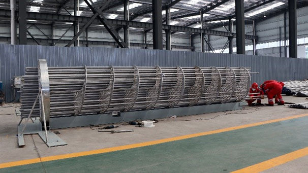 shell and tube heat exchanger，Continuous helical baffle heat exchanger，Chemical Equipment，Petrochemical，