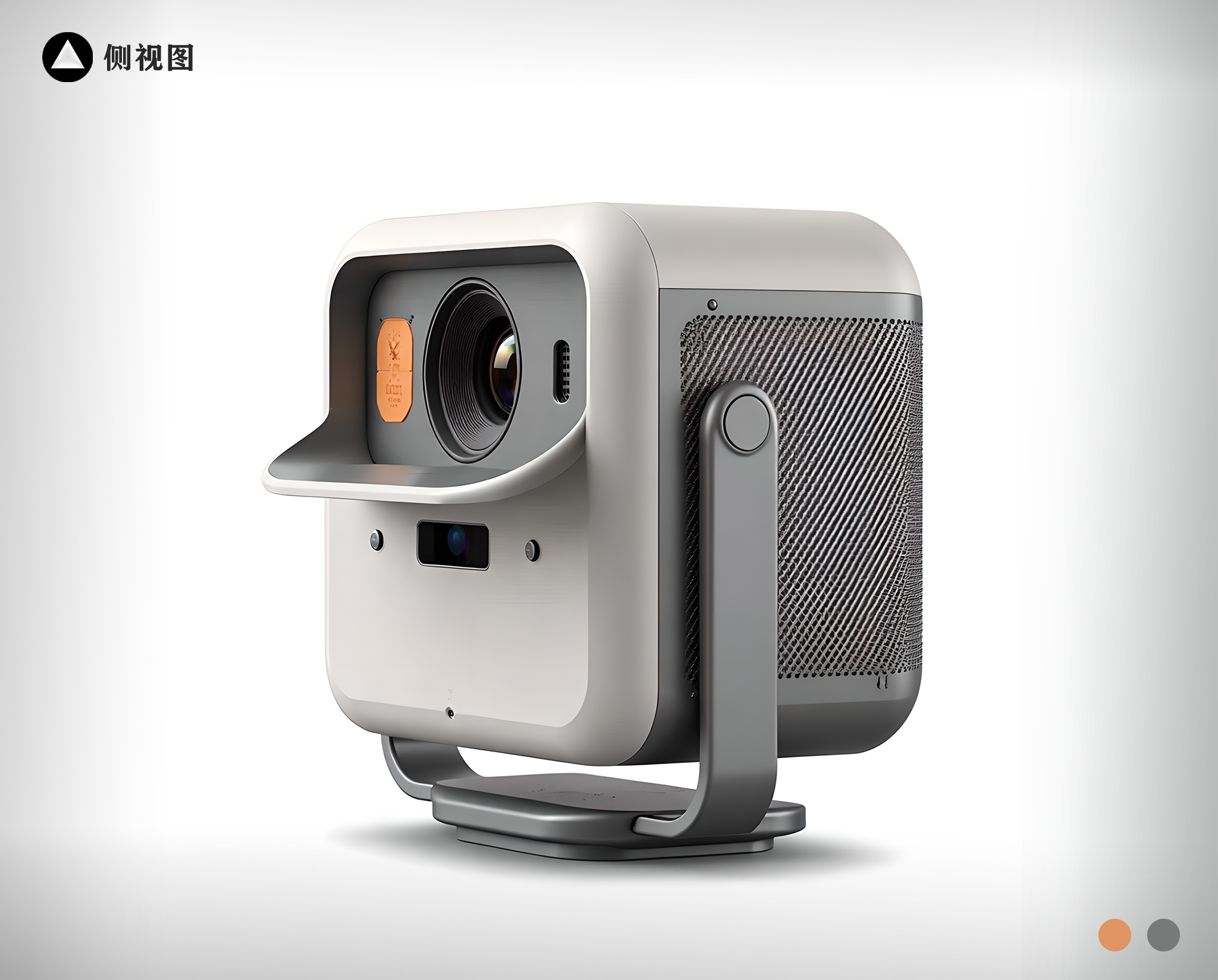 Use of AI tools，Rapid design，high-quality，Projector design，millet，