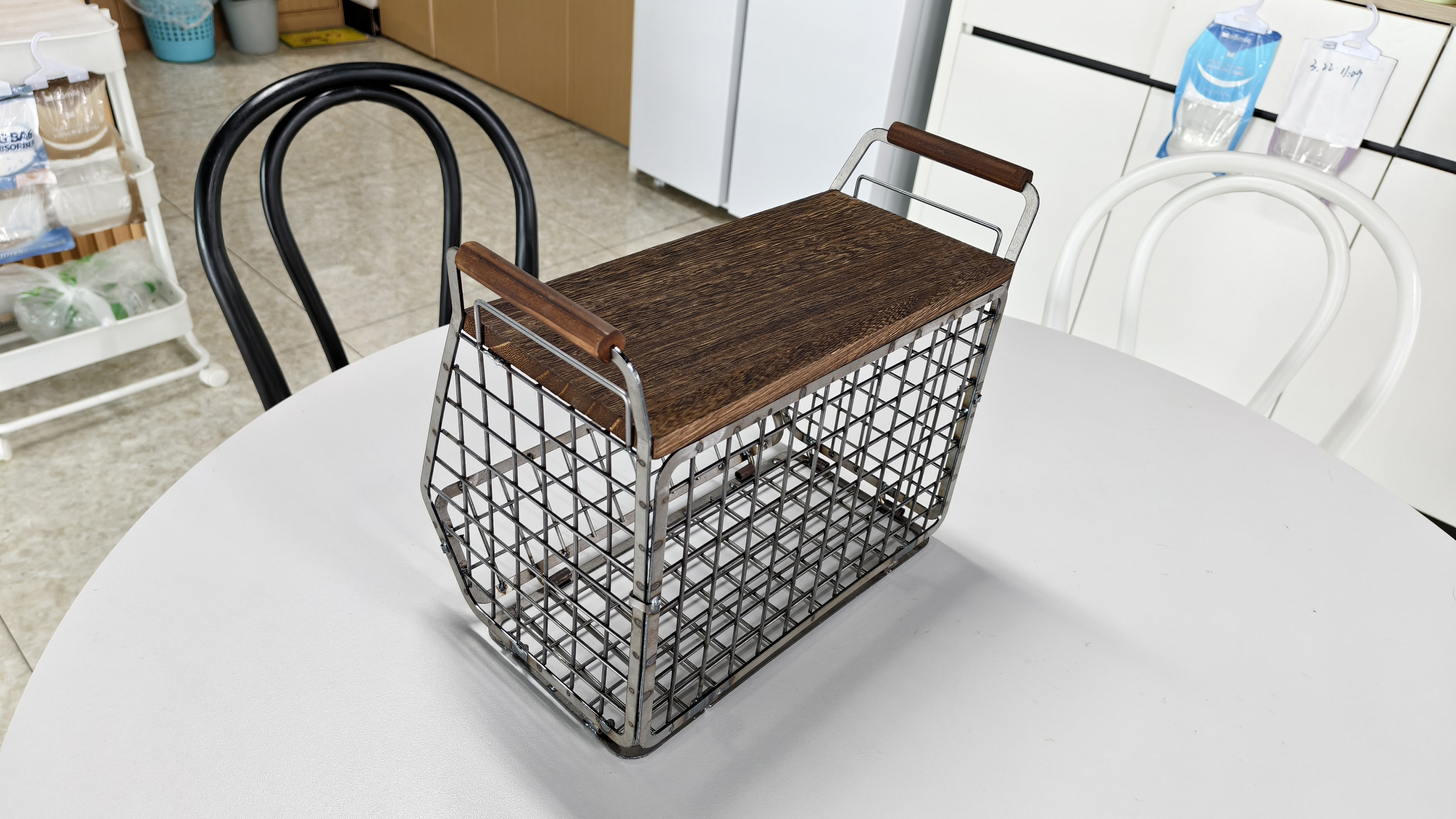 Fruit basket, iron basket, fruit rack, home storage, storage，