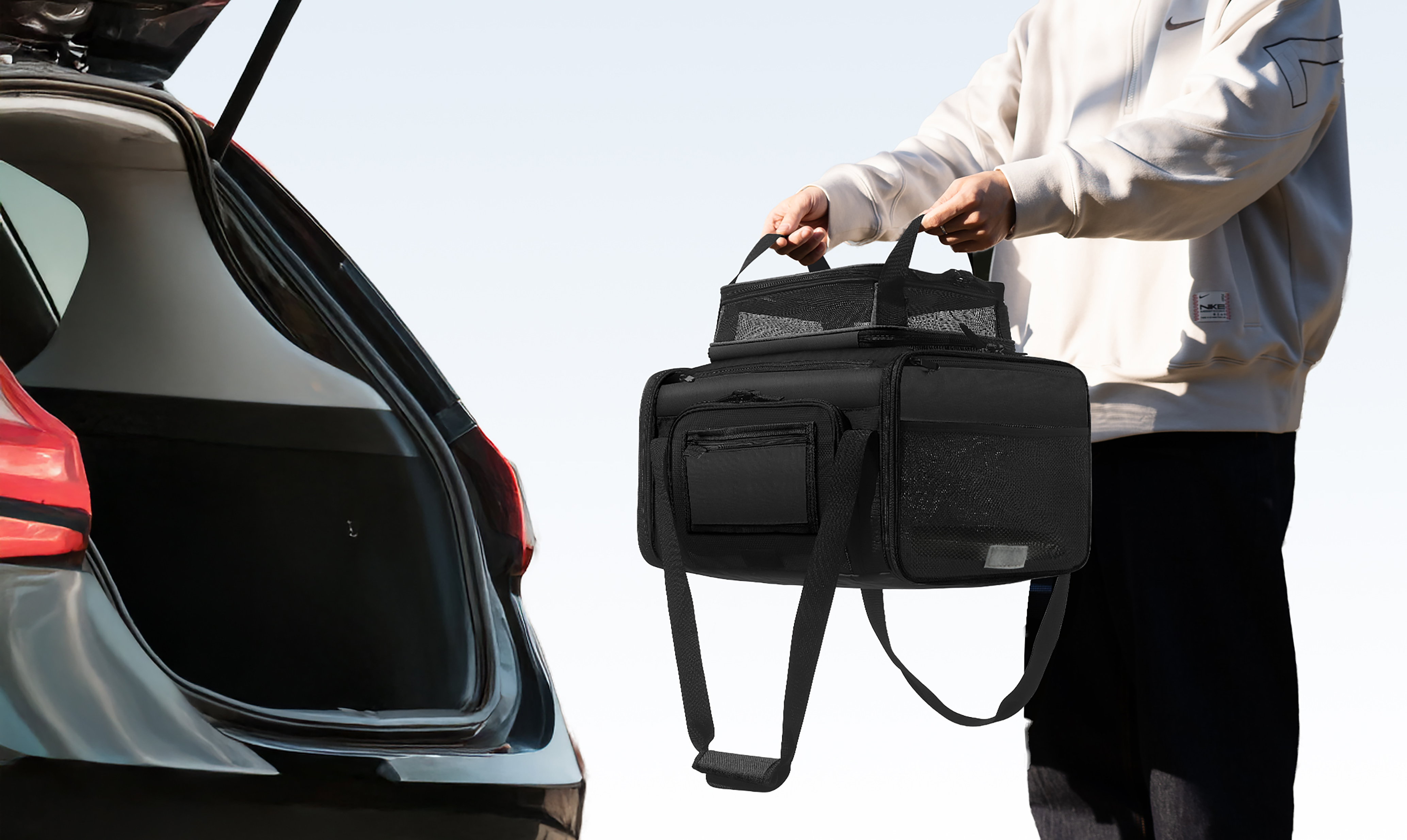 Pet travel bag, pet bag, pet travel，