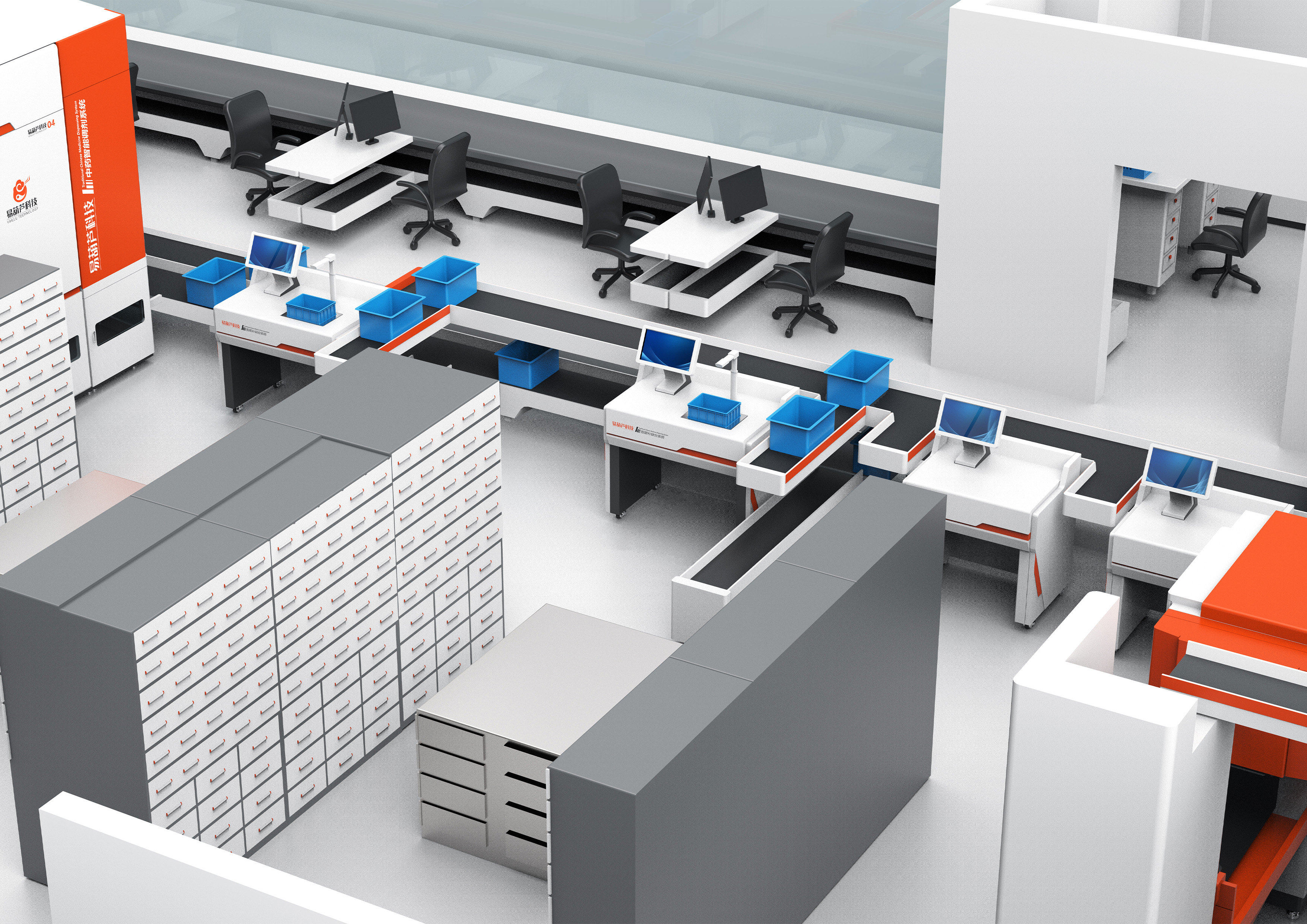 Chinese medicine machine，medical apparatus and instruments，medical sheet metal，Sheet metal design，Assembly line，