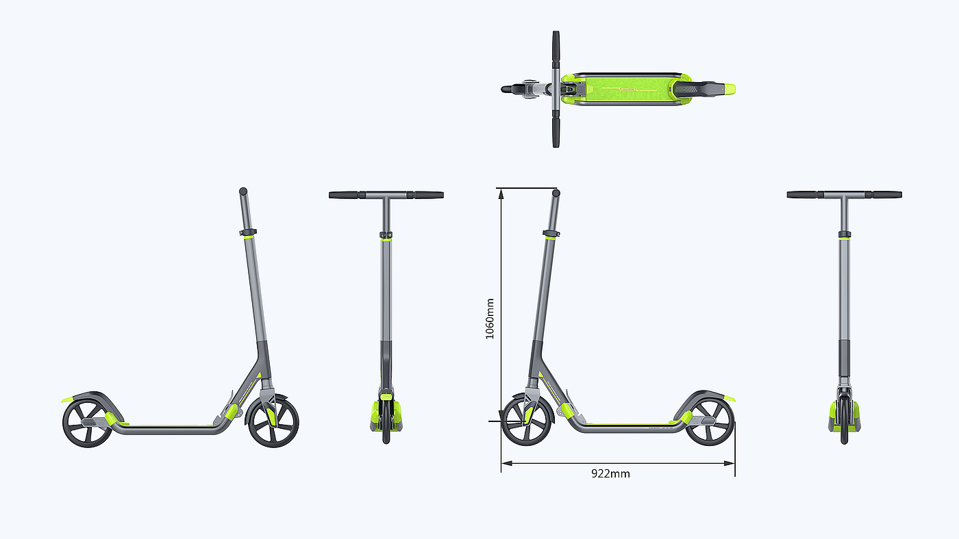 Creative design，industrial design，product design，Children's car design，Stroller design，Electric scooter，Teenage Electric Scooter，