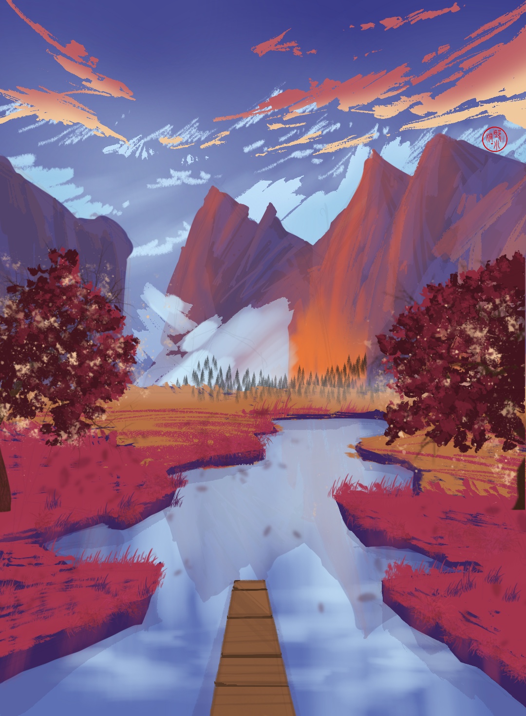 painting, creative, procerate painting，painting，Creative design，Hand drawn，