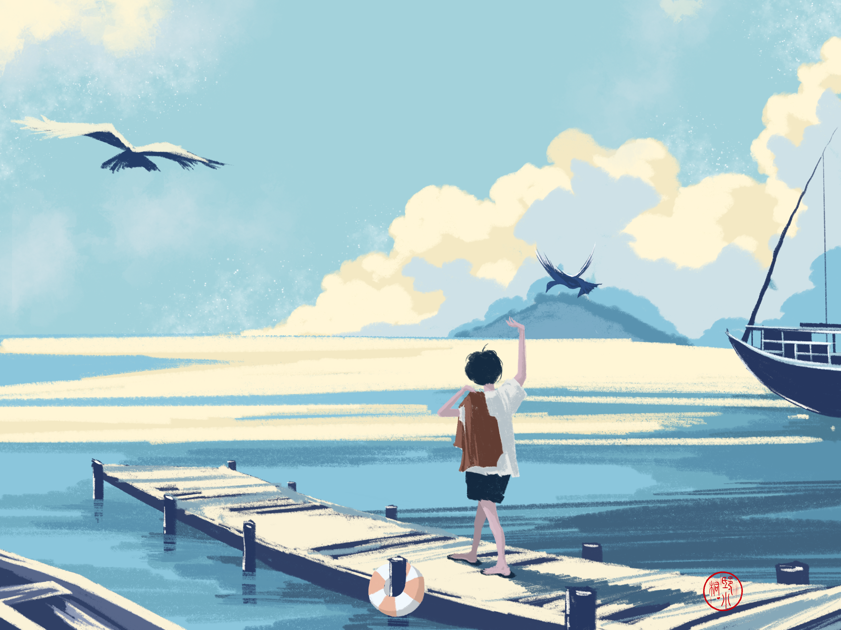 painting, creative, procerate painting，painting，Creative design，Hand drawn，