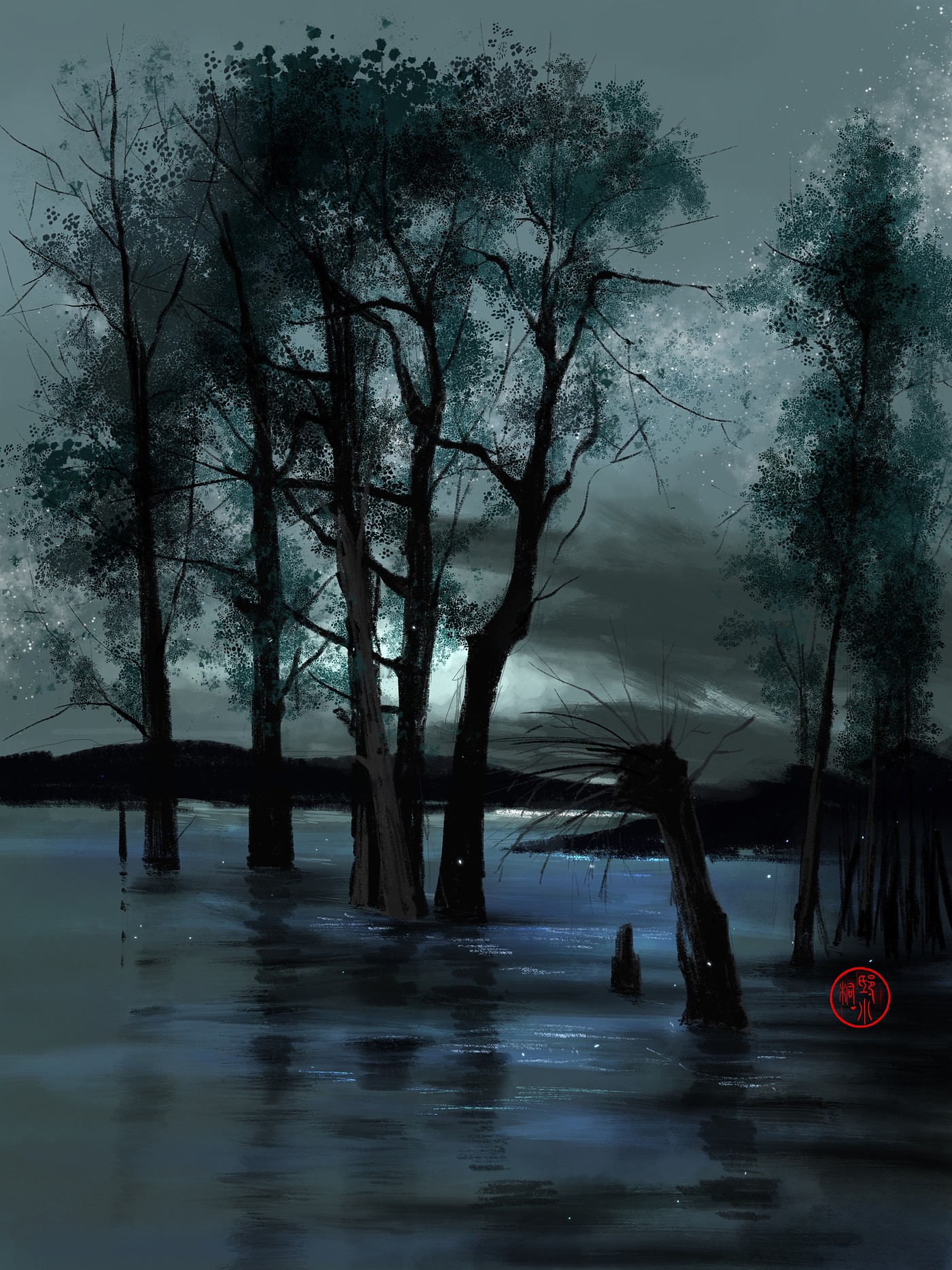 painting, creative, procerate painting，painting，Creative design，Hand drawn，