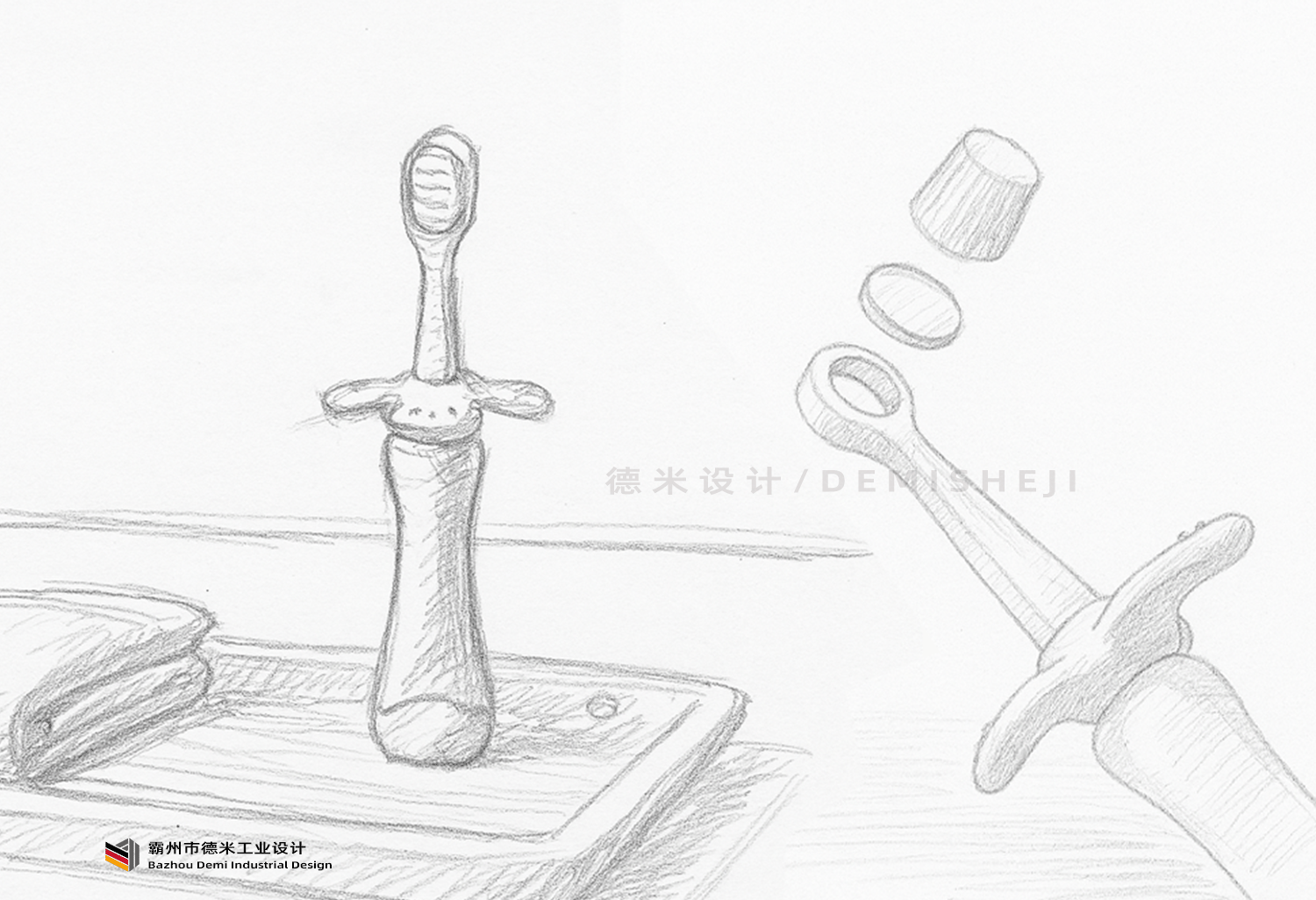 toothbrush，Children's toothbrush，product design，industrial design，